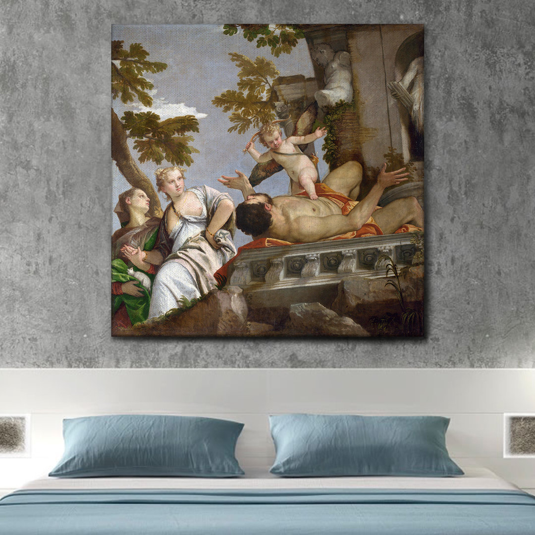 Leinwandbild Allegoria del disprezzo dell'amore von Paolo Veronese