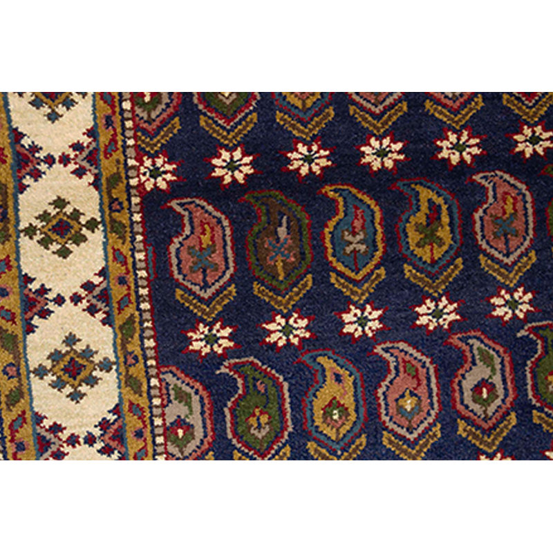 Tapis brun de haute qualité noué à la main