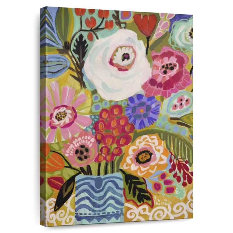 Harnek fleurs fraîches dans un vase II, H 36 po x l 24 po