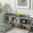 Full Bed With Side Bookcase And Drawers, Modern Bed Frame