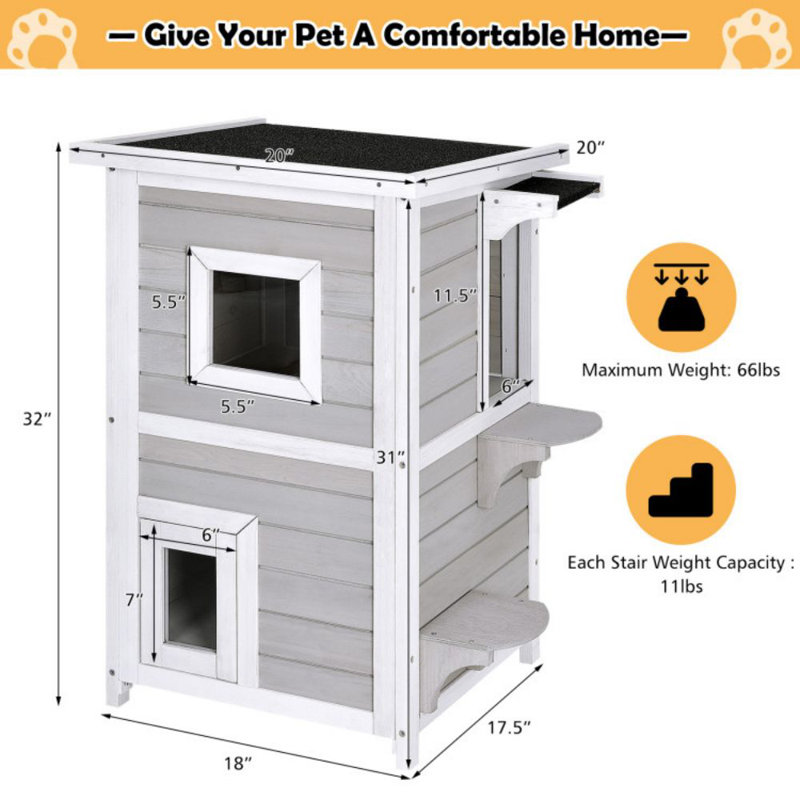 Messner Portable Cat House