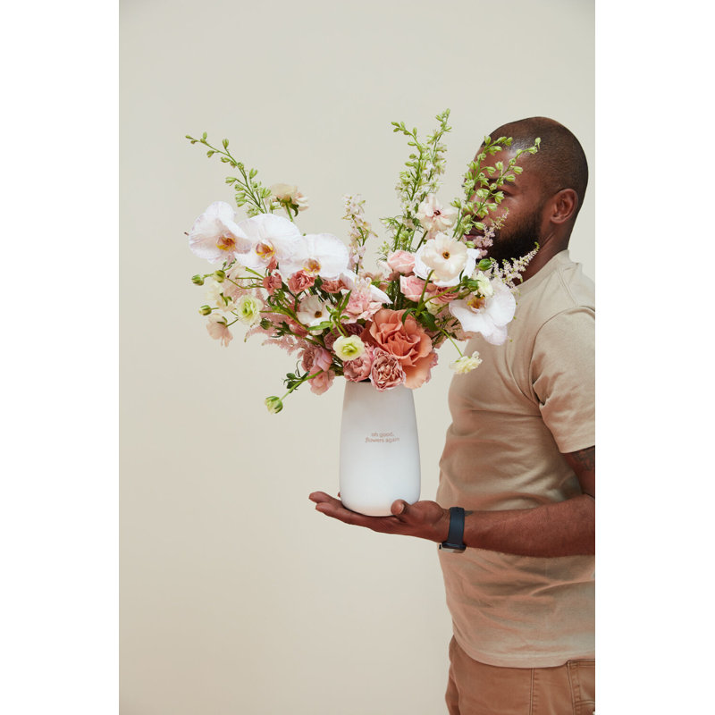 Dear Mom Vase 4.75"x 8"