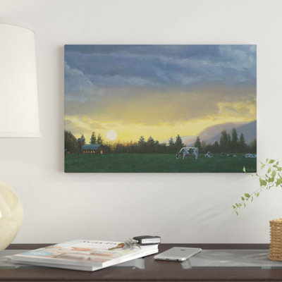« farm life ii », impression sur toile