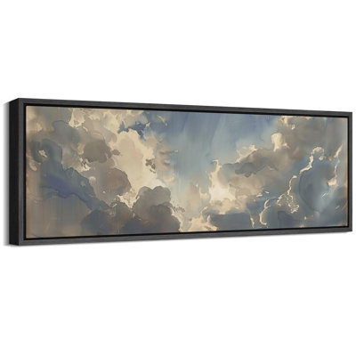 «Dynamic Blue Sky and Clouds», reproduction sur toile