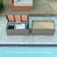 PE Rattan Outdoor Bench