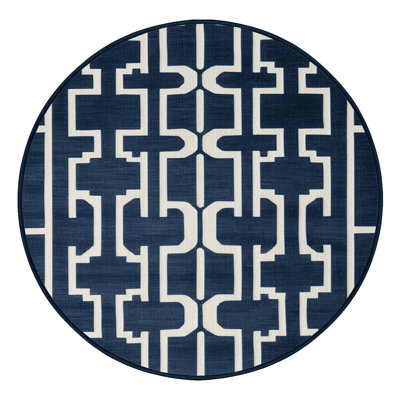 Machine Washable Trellis Gray Area Rug