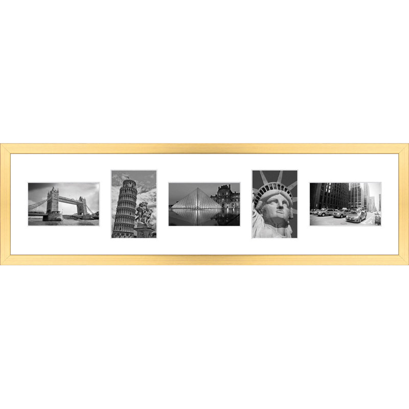 Abegail Collage Picture Frame, Gold