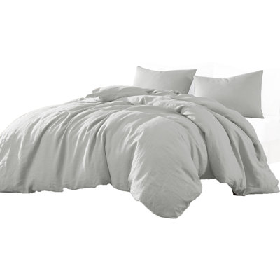 Microfiber 4 Piece Duvet Cover & Insert Set