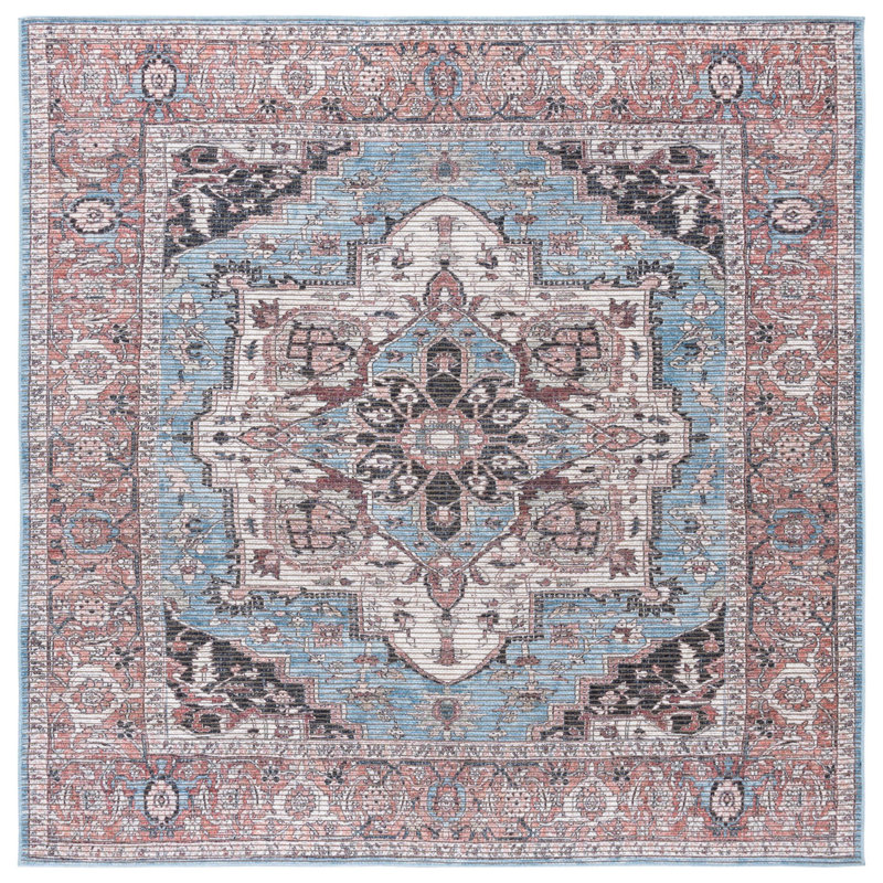 Tapis oriental Serapi Performance, Carré 6 pi 7 po