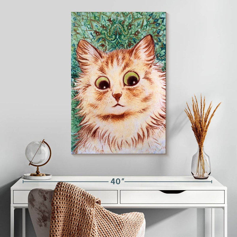 Brampt Kaleidoscope Cats II, 30" H x 20" W