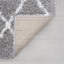 Tapis à poil long argenté / blanc Babich Performance-1463087019