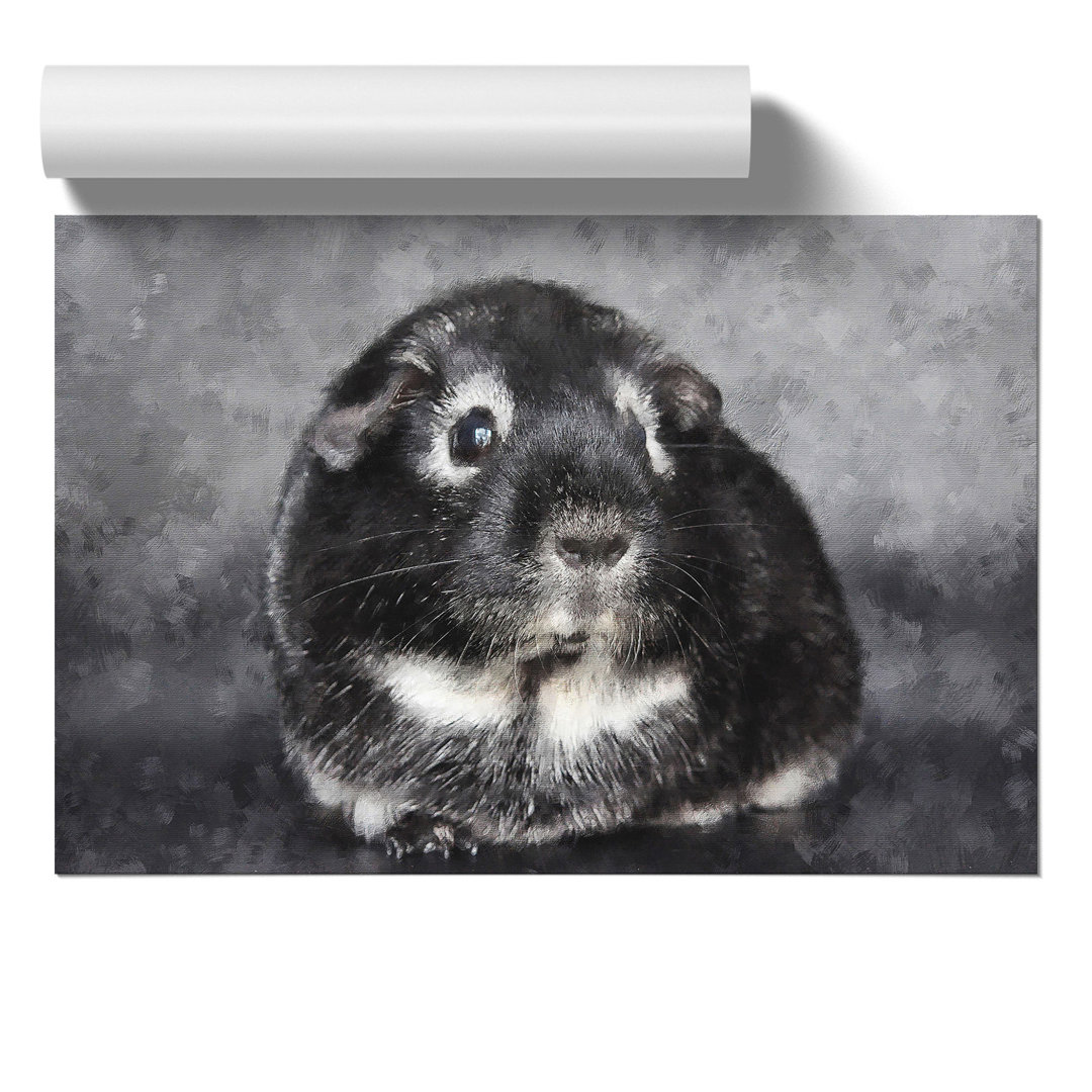 Guinea Pig Painting - Frameless Print
