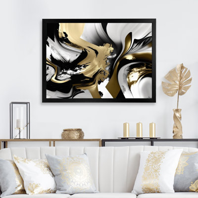 Golden Wave Reflections II - Print