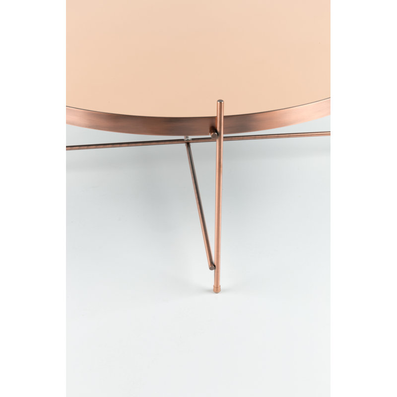 Table de bout Cupid, Cuivre