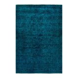 Fine Vibrance One-of-a-Kind 6'2" X 9'2" Hand Knotted Area Rug