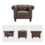 Fauteuil Chesterfield de 42,52 po Fynlie-2076967848
