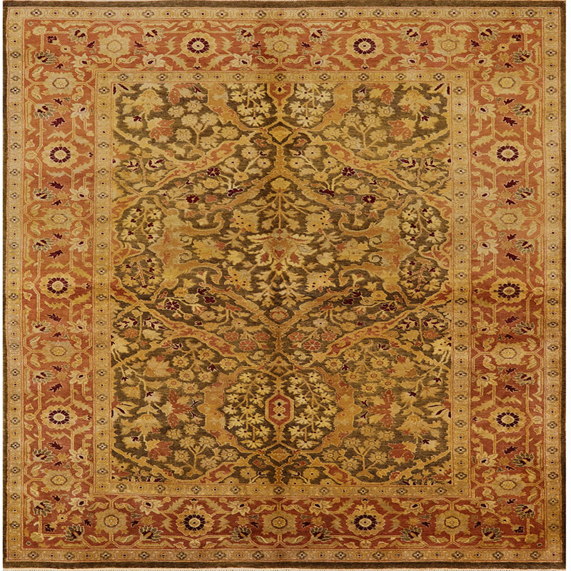 Rani Oriental Indoor Rug, Square 3'