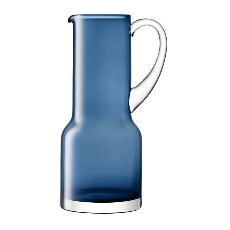 Utility Glass Pitcher, Sapphire