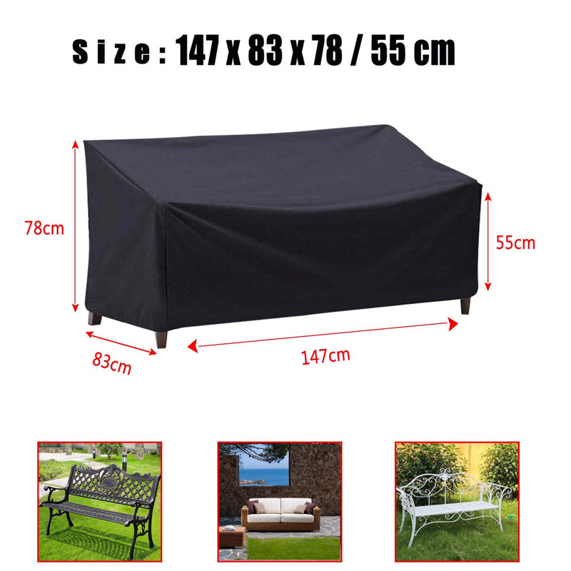 Ceceilia Outdoor Patio Chaise Lounge Cover