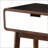Espresso and White 2-drawer Sofa Table