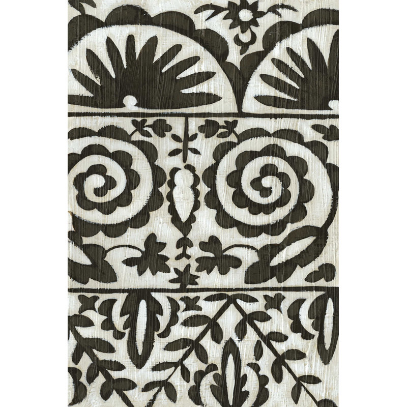 Motif flamenco I, H 18 po x l 12 po