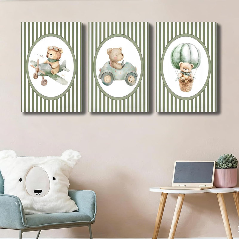 3 Piece Wrapped Canvas Print