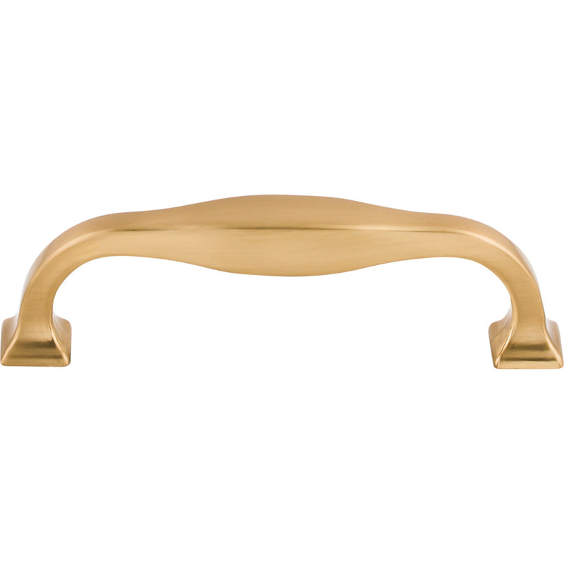 Contour 3 3/4" Center to Center Bar Pull, Honey Bronze