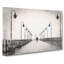 Couple Upon The Pier - Wrapped Canvas Painting-56655646