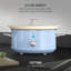 Swan Retro 3.5L Slow Cooker with 3 Temperature Settings and Keep Warm Function-24695018