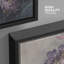 Reproduction d'art floral sur toile encadrée de chambre des maîtres-123831247-123831248