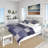 Vintage Beige Minimalism Floral Blossums Coastal Polyester Duvet Cover-94672553