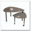 Table basse rotative avec pieds en bois d'hévéa massif-2099318708-2099318709