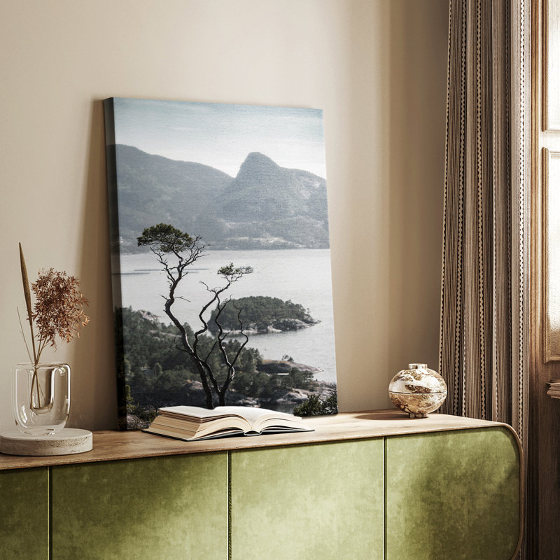 Vue d'en haut - galerie Cavas personnalisée, H 18 po x l 12 po
