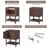 24" Bathroom Vanity Base Only