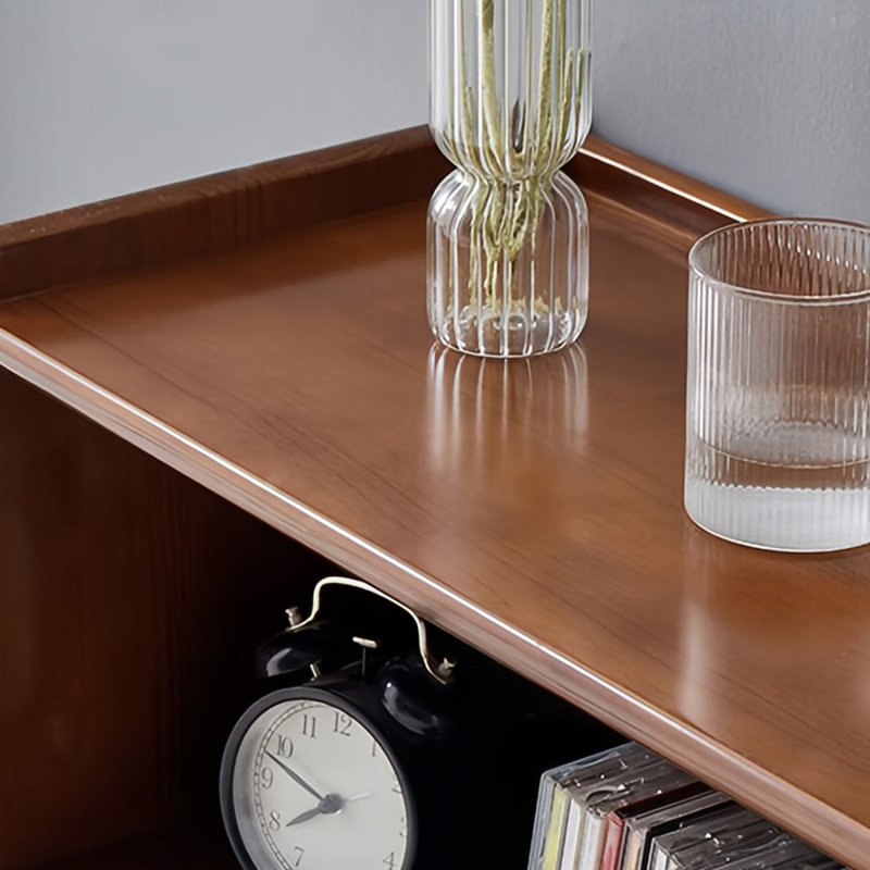 Wilbourn, (4 tablettes) H 45,6 po x l 47,2 po x P 11,8 po, Marron foncé