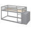 Lit escamotable avec système de levage et de bureau hydraulique, style moderne, peu encombrant-1897656915-1897656914