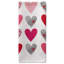Chiffon en vaisselle imprimé st valentin