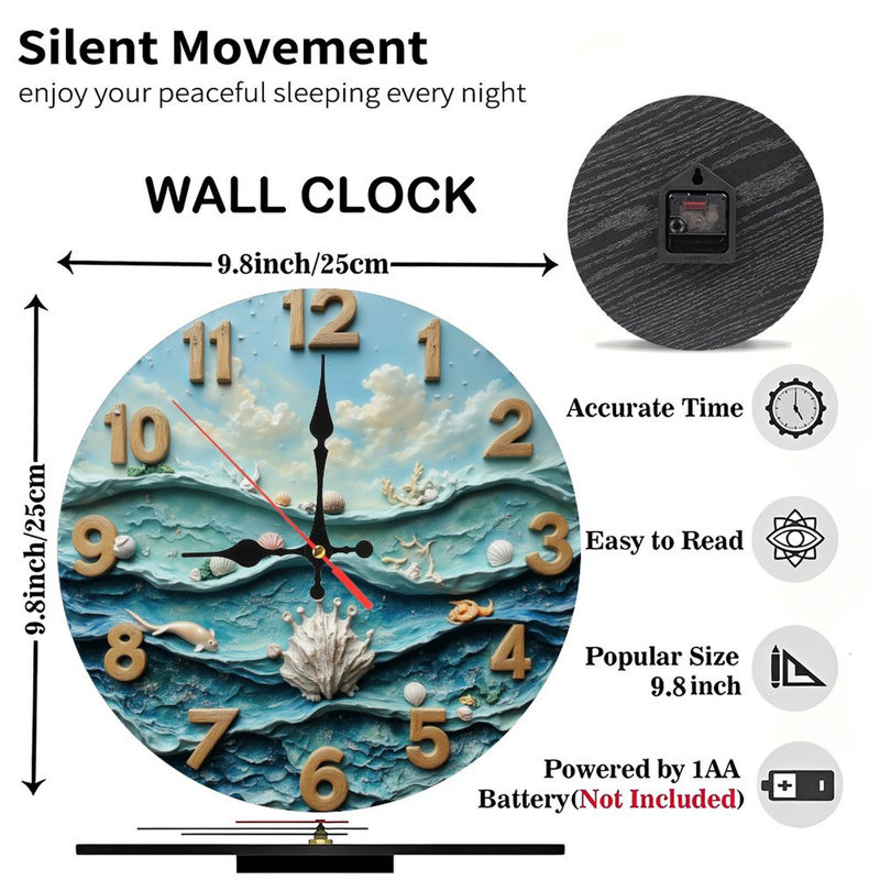 Horloge murale élégante