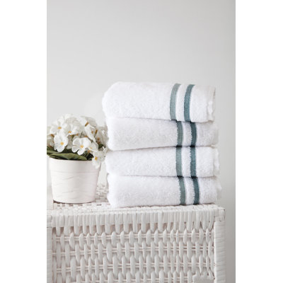 Zimmer 4 Piece Turkish Cotton Hand Towel Set