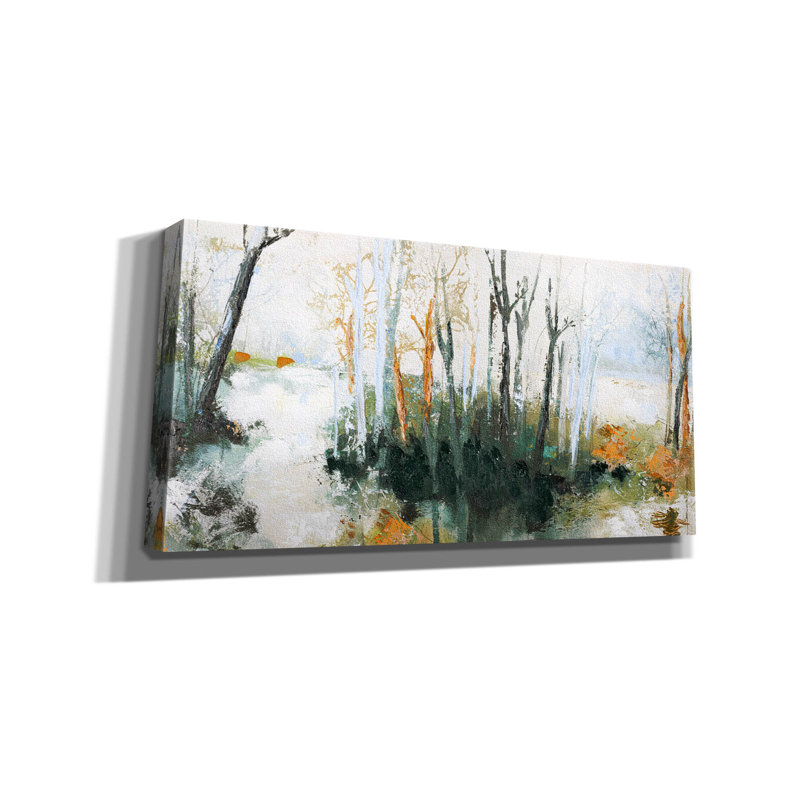 «Ivers Bronx» «Waterside» par Danielle Lauzon, art mural sur toile, H 12 po x l 24 po x P 0,75 po