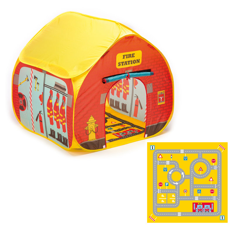 Fun2Give 35.5'' W x 35.5'' D Indoor / Outdoor Polyester Pop-Up Play Tent