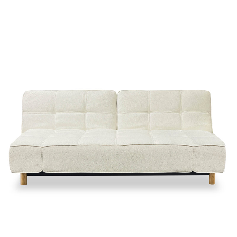 Canapé-lit pliable de 78,4 po Coddle®, Vanille