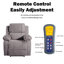 Fauteuil de massage inclinable et chauffant Barwick-1590690022