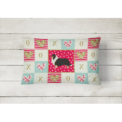 Patchwork Outdoor Throw Pillow