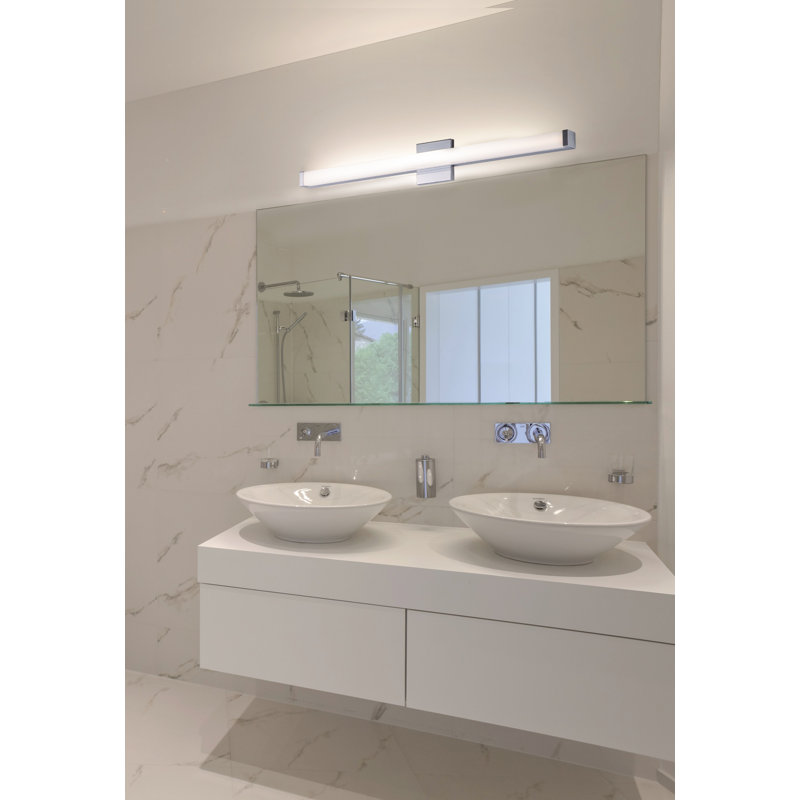 Sydni Dimmable LED Bath Bar, Polished Chrome