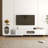 Wood Extendable TV Stand Rectangle Entertainment Center,Media TV Console For Living Room Bedroom-1302337301