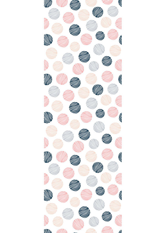 Rouleau de papier peint adhésif l 8,33 pi x l 25 po amovible Somerville, L 25 po x L 4,17 po