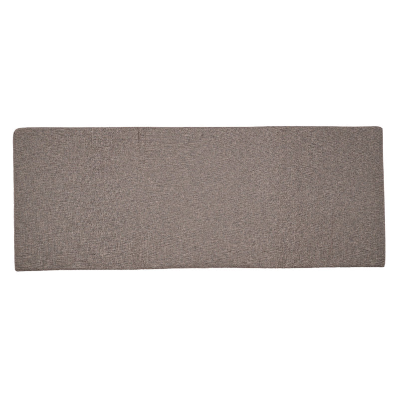 Outdoor Bench Seat Cushion, Brown, 48" x 18"