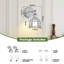 Appliques murales à piles avec télécommande et verre tulipe gris (ensemble de 2)-271770247-271770299