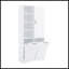 Armoire de rangement de salle de bain avec portes et tiroirs-329662651